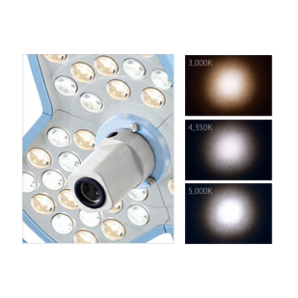 Lámpara de Cirugía Mindray de un Satélite HYLED 8600 