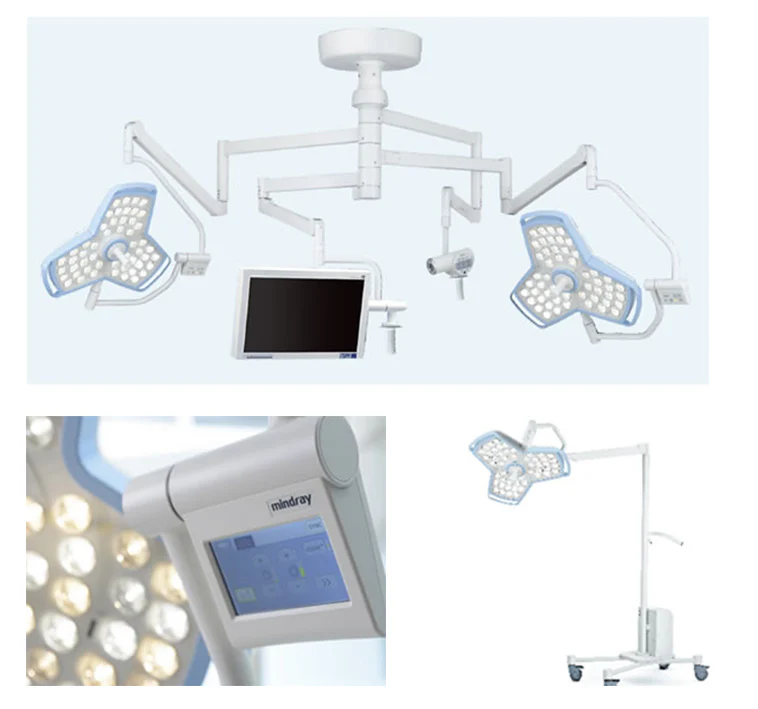 Lámpara de Cirugía Mindray Hyled de Doble Satélite Con Panel de Control Touch