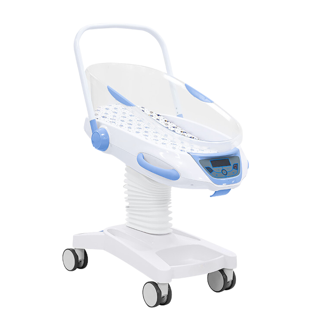 CUNA NEONATAL CON BÁSCULA Y MÚSICA  